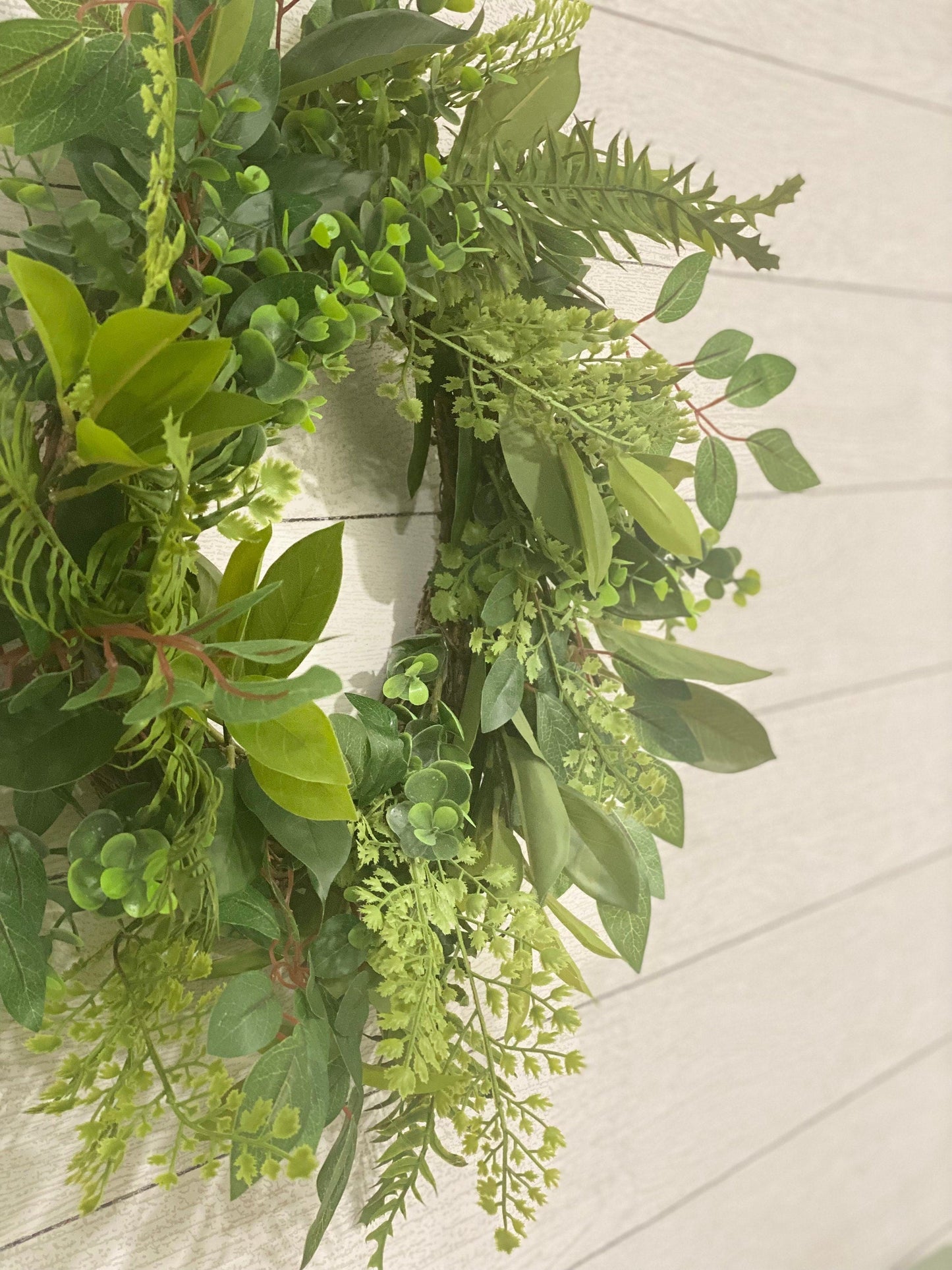 Bay Leaf and Fern Wreath