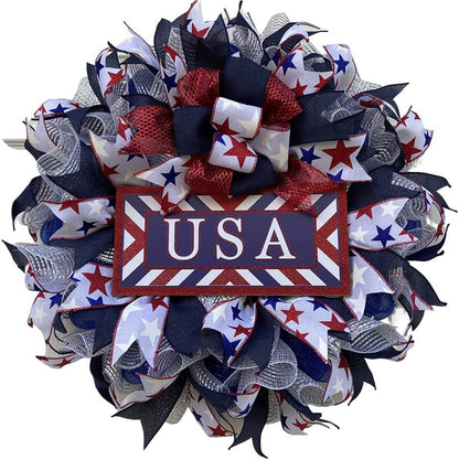 New Arrival-American Flag Wreath