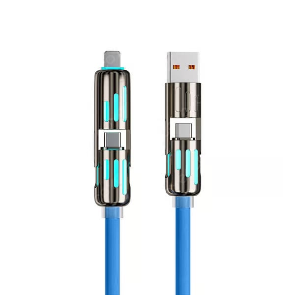 🔥FACTORY DIRECT SALE -60% OFF⏰ 4-in-1 USB Charging Cable fast charging MAX 240W