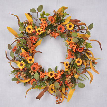 Fall Thanksgiving Harvest Wreath