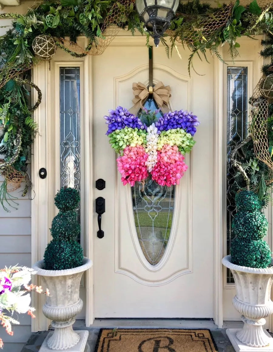 🦋Tulip Butterfly wreath🦋