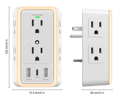 Multi Plug Outlet Surge Protector