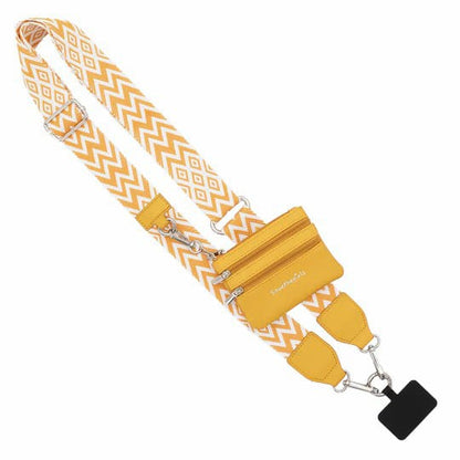 (🔥Last Day Promotion 60%-OFF)💖Phone Strap with Zippered Pouch