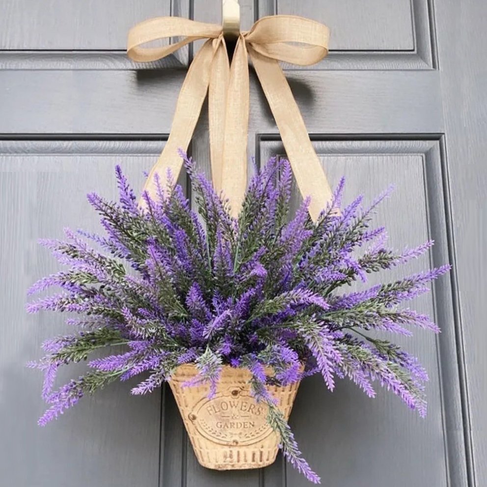 Rainbow Hydrangea Wreath
