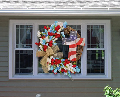 Patriotic Wreath-4th Of July Wreath