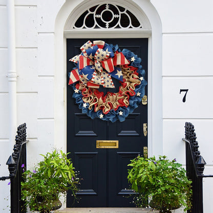 New Arrival-American Flag Wreath