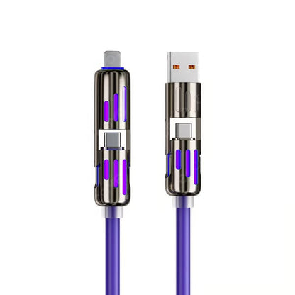 🔥FACTORY DIRECT SALE -60% OFF⏰ 4-in-1 USB Charging Cable fast charging MAX 240W