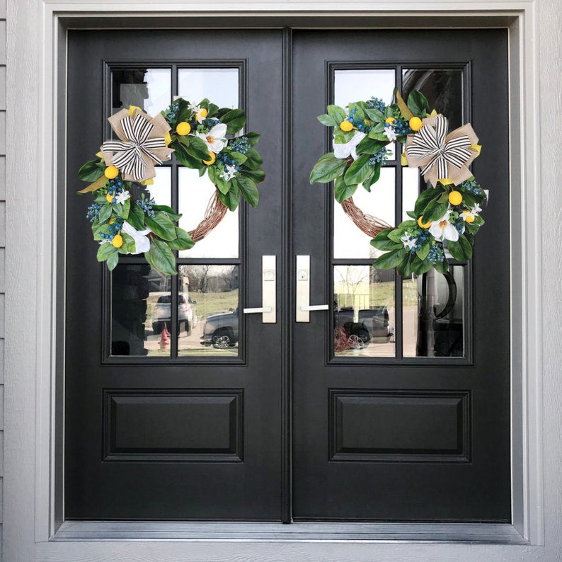 Magnolia Lemon Wreath
