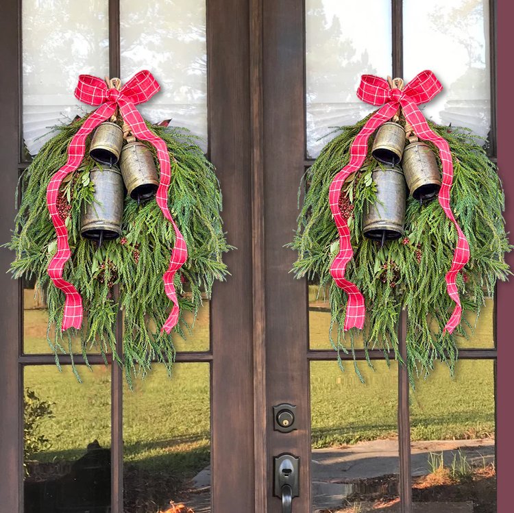 Christmas Vintage Bell Wreath🔔