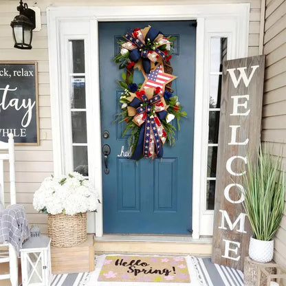 Star Patriotic Wreath-4th Of July Wreath