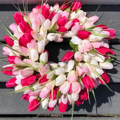 BESTSELLER Spring Wreath- Tulip Spring Wreath