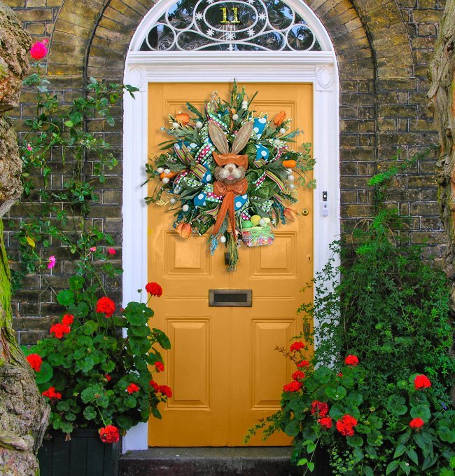 🐰Easter Bunny Wreath🐰Easter Swags, Door Decor