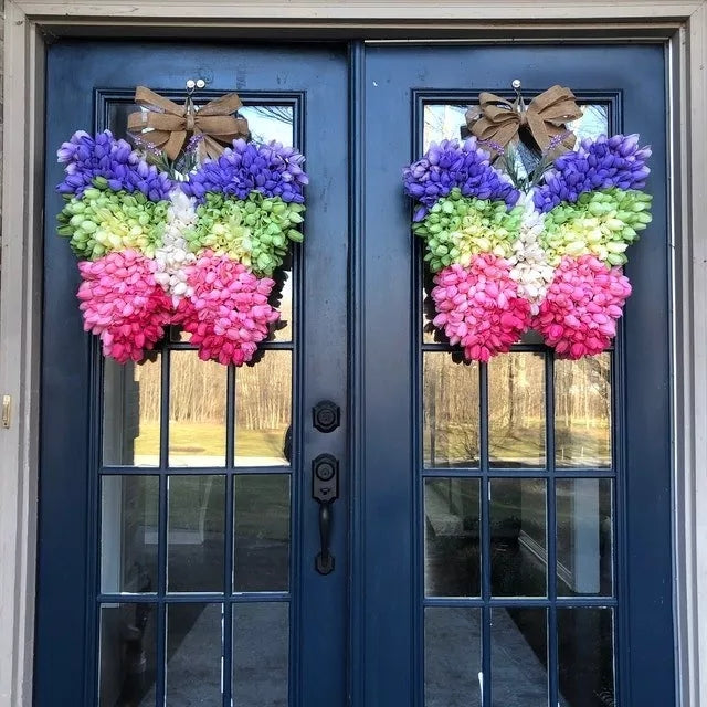 🦋Tulip Butterfly wreath🦋
