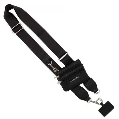 (🔥Last Day Promotion 60%-OFF)💖Phone Strap with Zippered Pouch