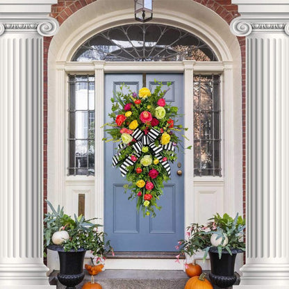 Extra Large Spring Wreath, Easter Wreaths for Front Door