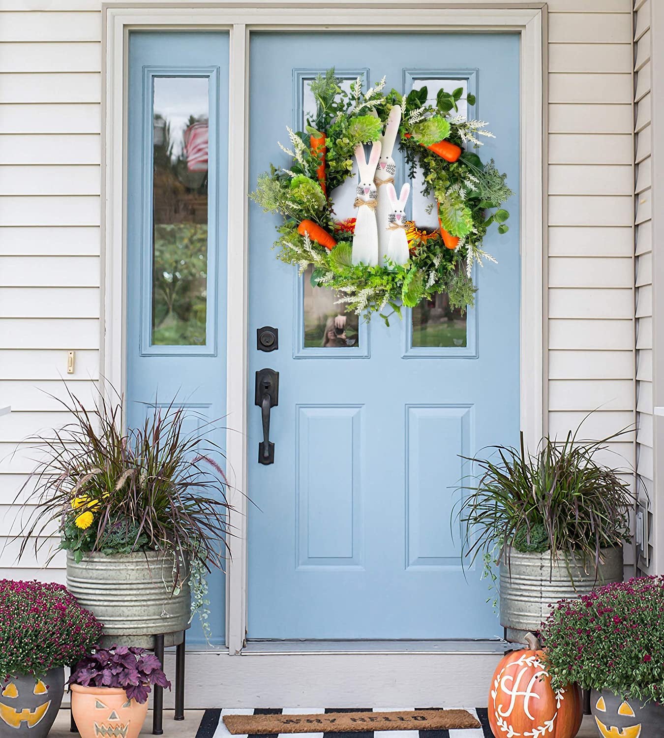 Easter Bunny Wreath