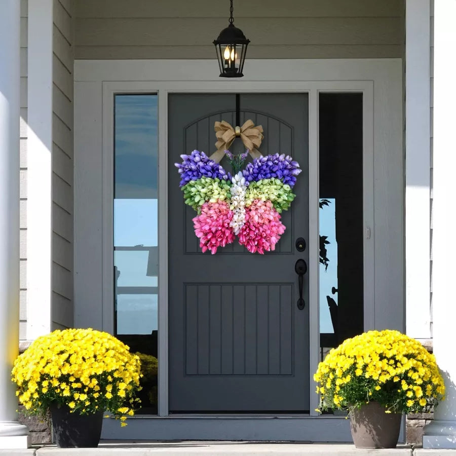 🦋Tulip Butterfly wreath🦋