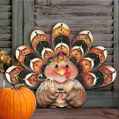 Turkey Wreath Door Hanger 🍂Thanksgiving  Decor