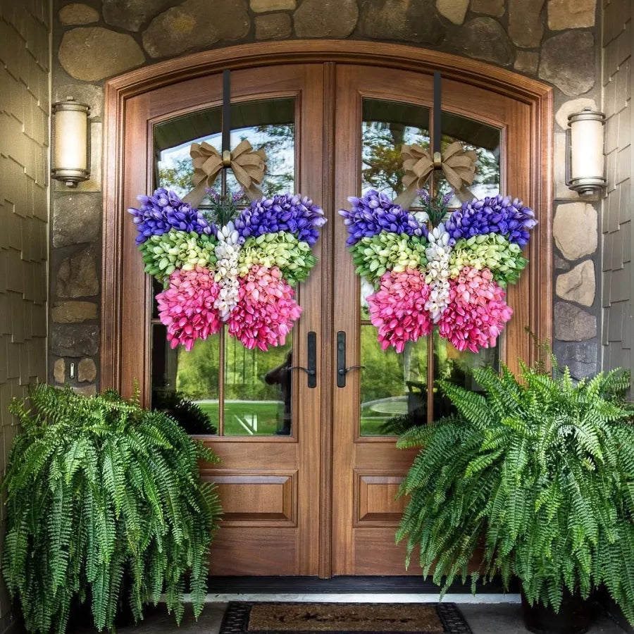 🦋Tulip Butterfly wreath🦋