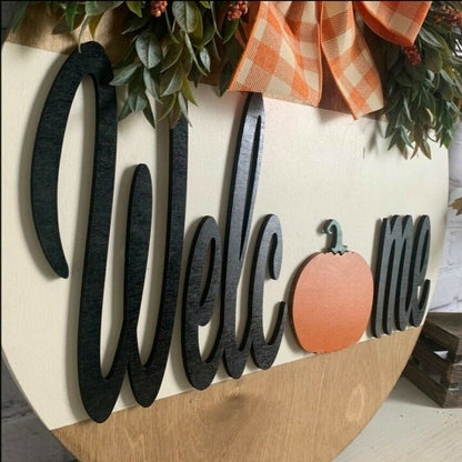 New Fall Door Hanger-Autumn Nature Decoration