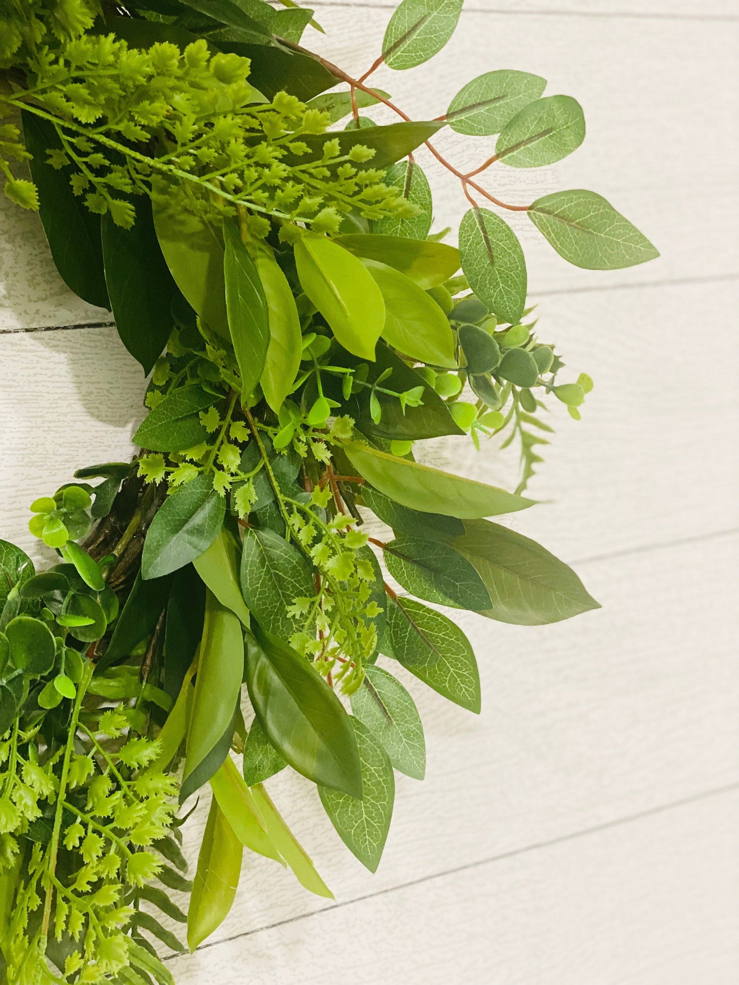 Bay Leaf and Fern Wreath