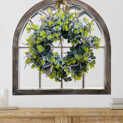 Eucalyptus Wreath with Lavender