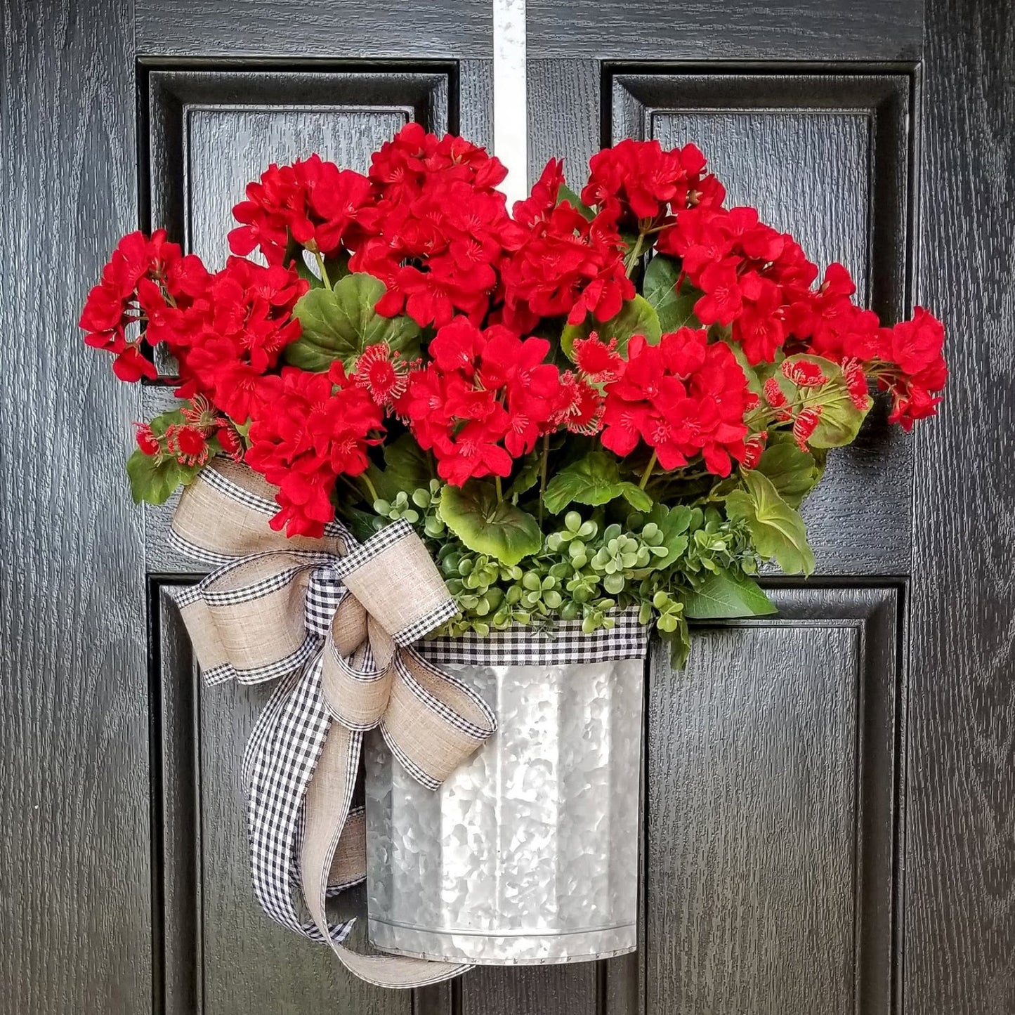 Geraniums basket Wreaths