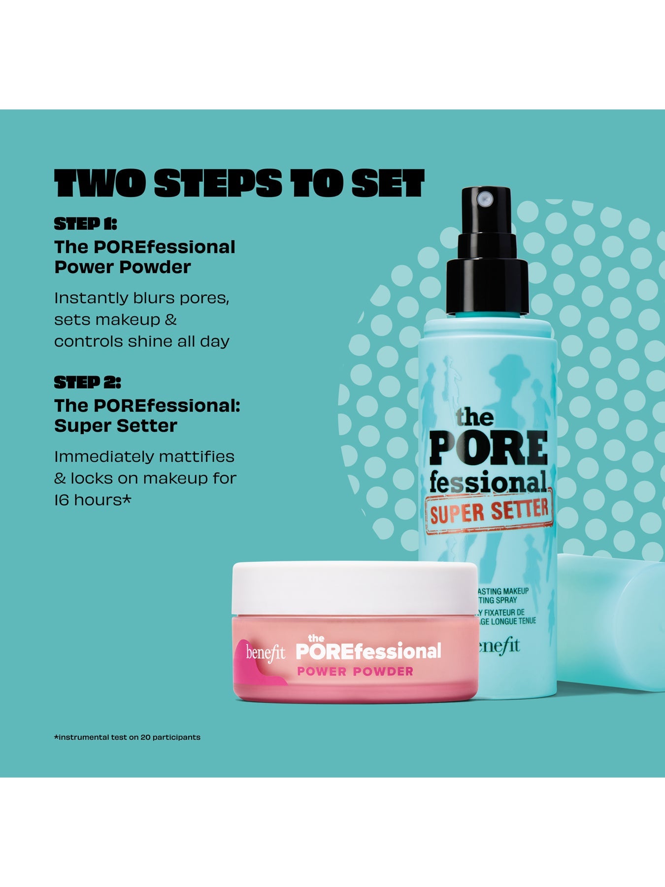 The POREfessional Set Up Pore Setting Set