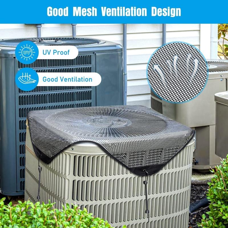 External air conditioning network cover, ventilated cover at the top of the external machine