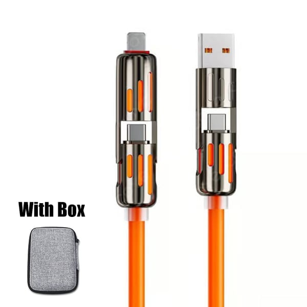 🔥FACTORY DIRECT SALE -60% OFF⏰ 4-in-1 USB Charging Cable fast charging MAX 240W