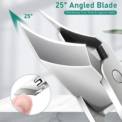 🔥Last Day Sale 49% OFF - 💅Eagle Beak Angled Nail Clippers 3-Piece Set