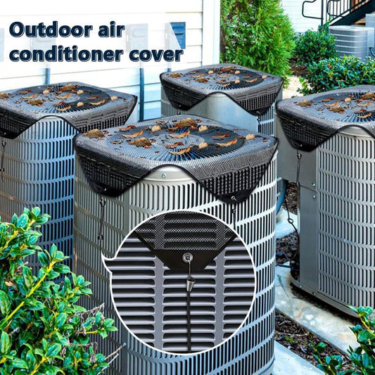 External air conditioning network cover, ventilated cover at the top of the external machine