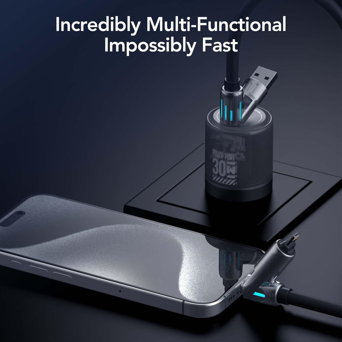 🔥FACTORY DIRECT SALE -60% OFF⏰ 4-in-1 USB Charging Cable fast charging MAX 240W