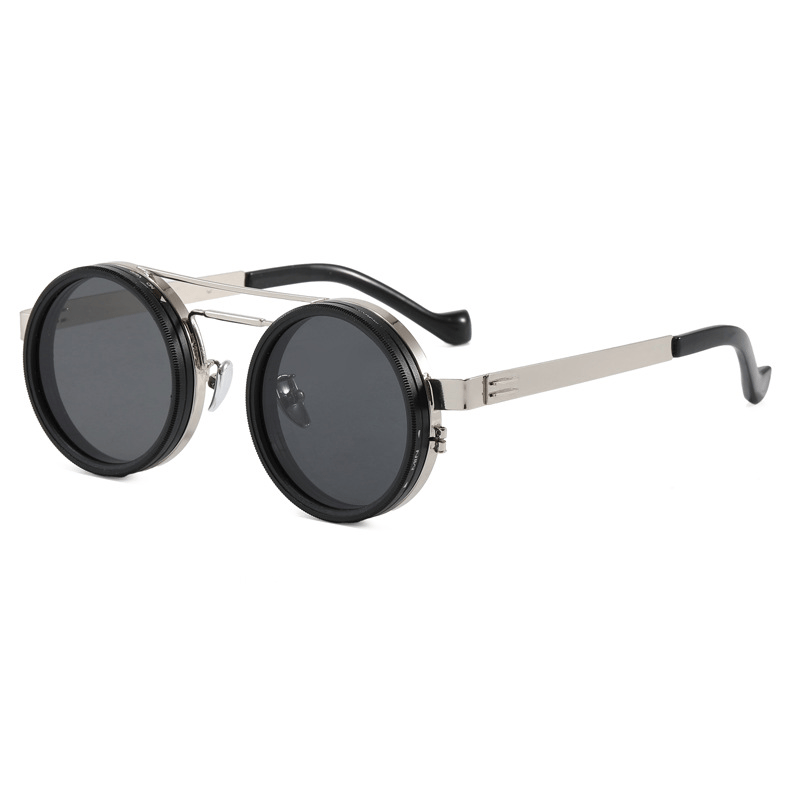 🔥Last Day 49% OFF - 2025 New ND Filter 1-9 Gears Adjustable Tint Uv400 RoundSunglasses