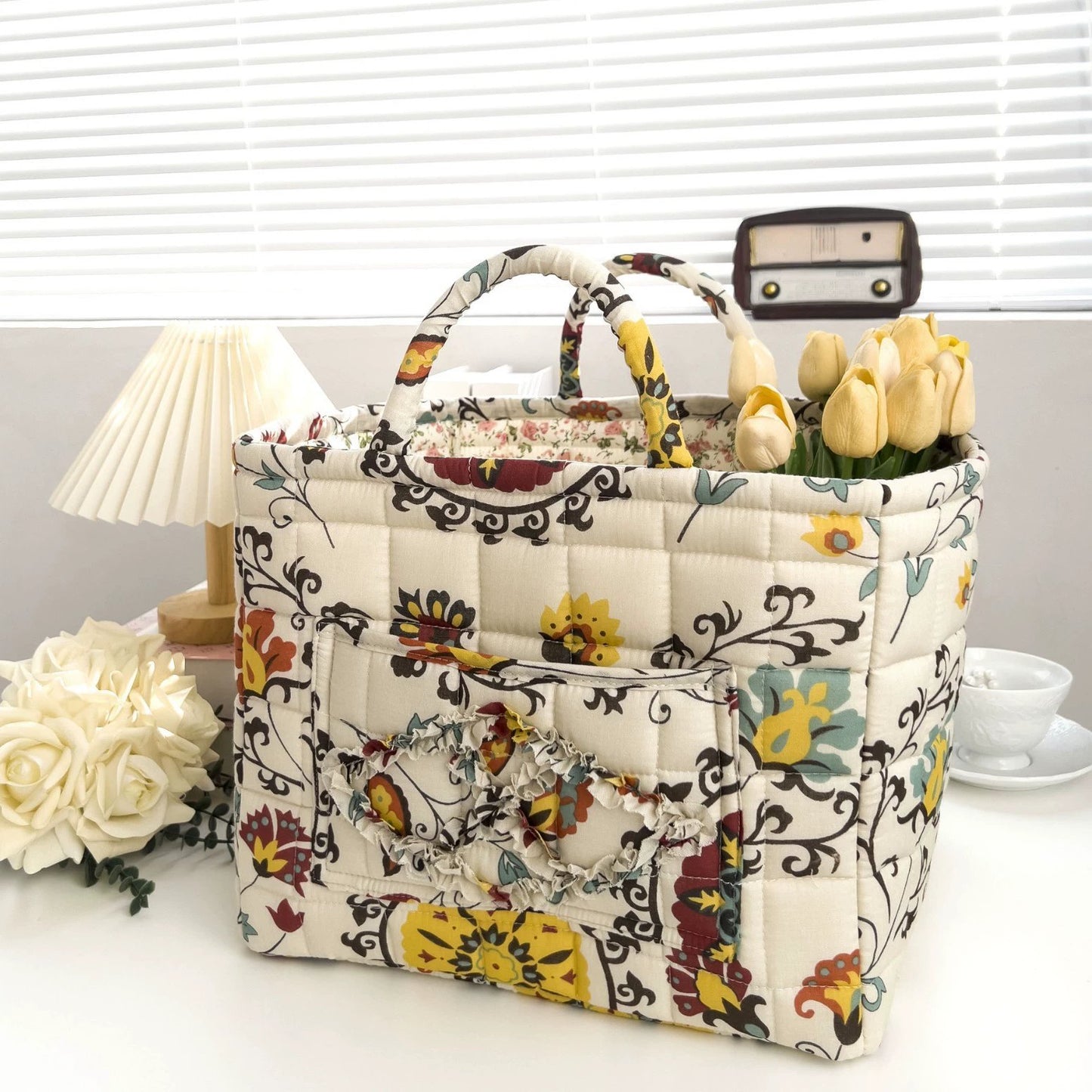 🎁Boho Fabric Storage Basket