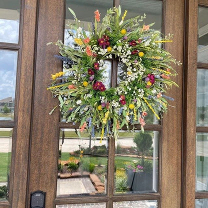 Texas Wildflower wreath BEST SELLER