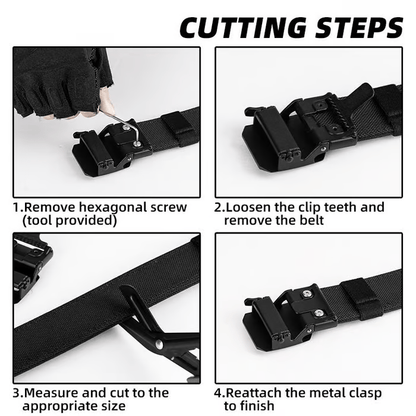 🔥🎁Last Day Promotion 48% OFF -🔥EDC Nylon Ratchet Belt