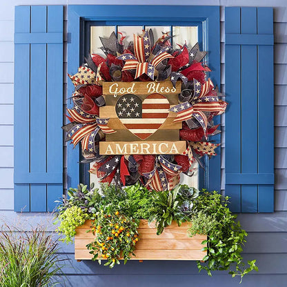 New Arrival-American Flag Wreath