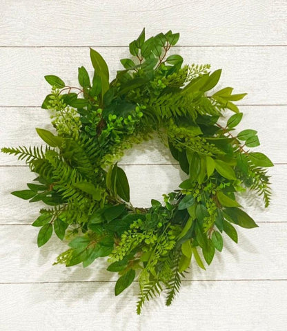Bay Leaf and Fern Wreath