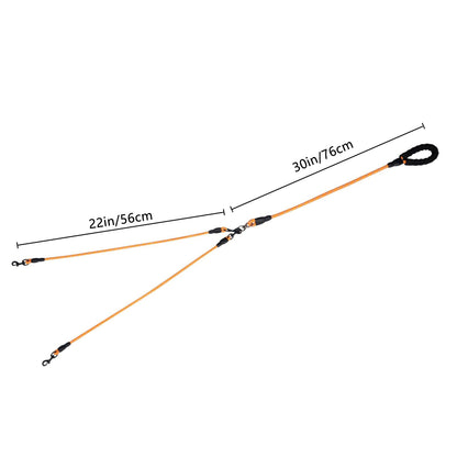 🐕Double Bungee Leash - 1st step training tool