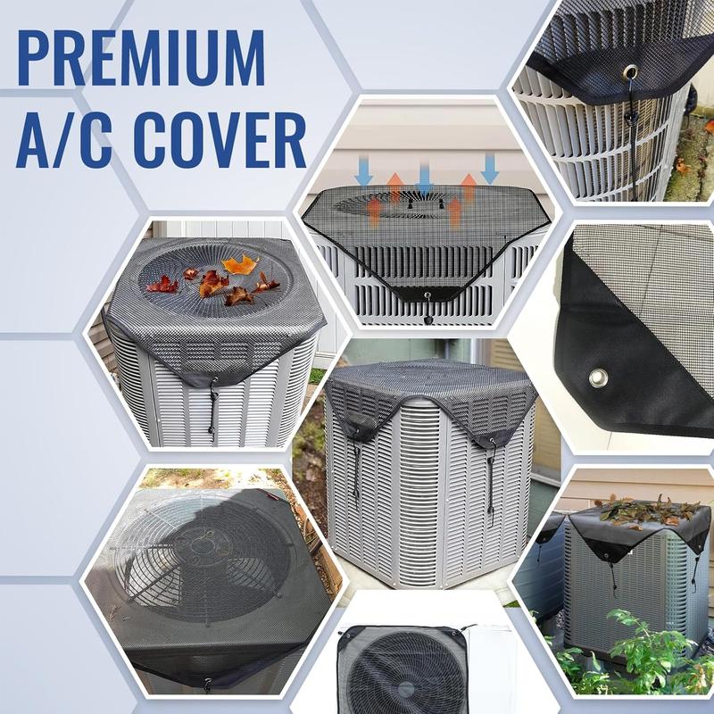 External air conditioning network cover, ventilated cover at the top of the external machine