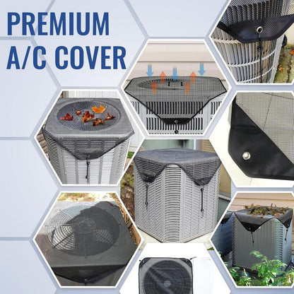 External air conditioning network cover, ventilated cover at the top of the external machine