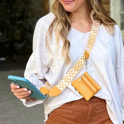 (🔥Last Day Promotion 60%-OFF)💖Phone Strap with Zippered Pouch