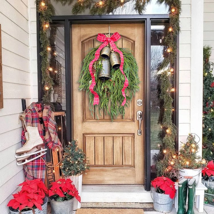 Christmas Vintage Bell Wreath🔔