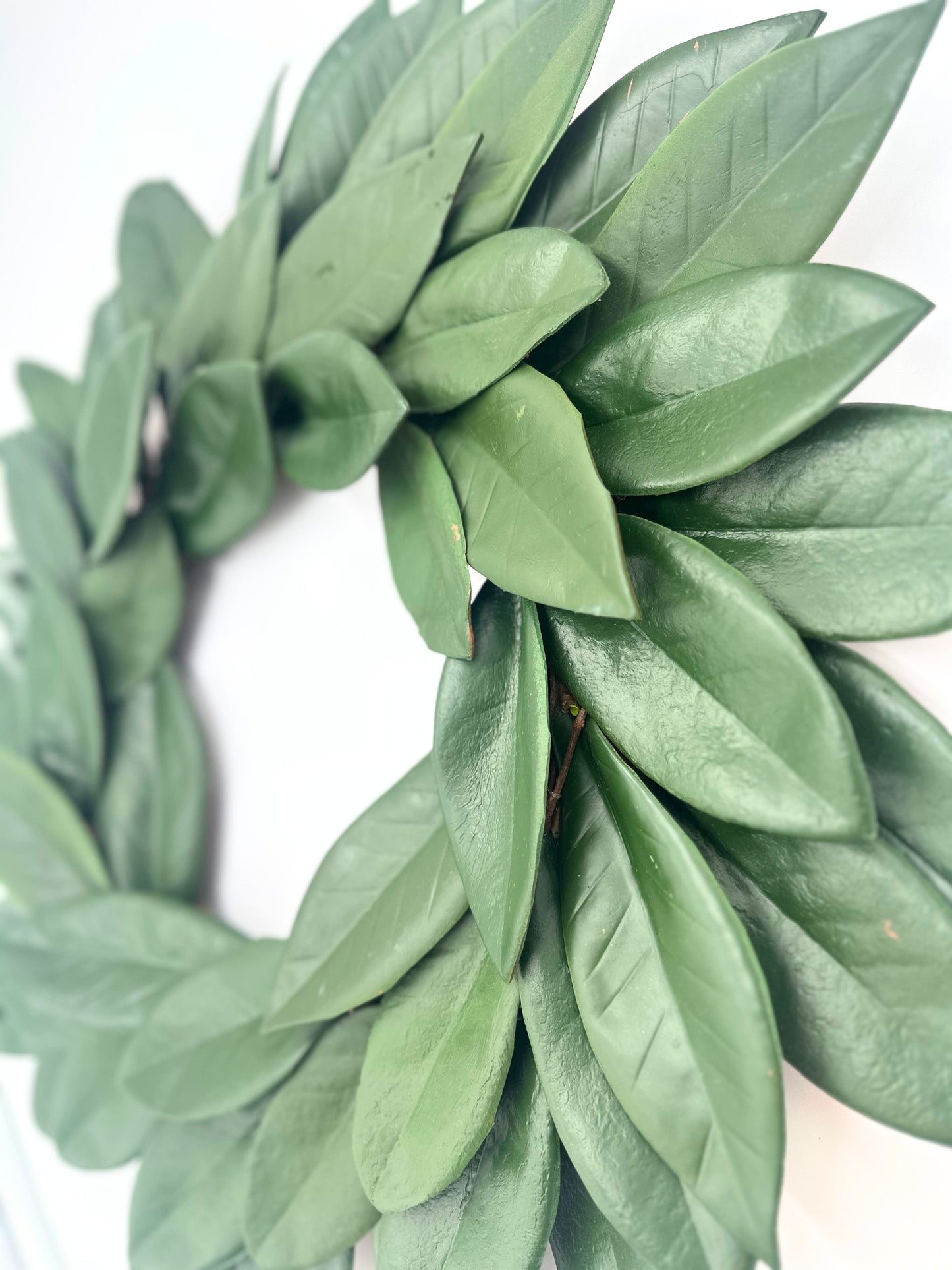 Real Touch Magnolia Wreath