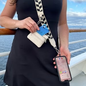 (🔥Last Day Promotion 60%-OFF)💖Phone Strap with Zippered Pouch