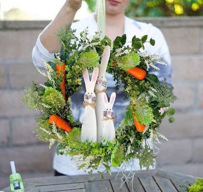 Easter Bunny Wreath