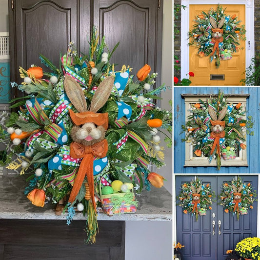 🐰Easter Bunny Wreath🐰Easter Swags, Door Decor