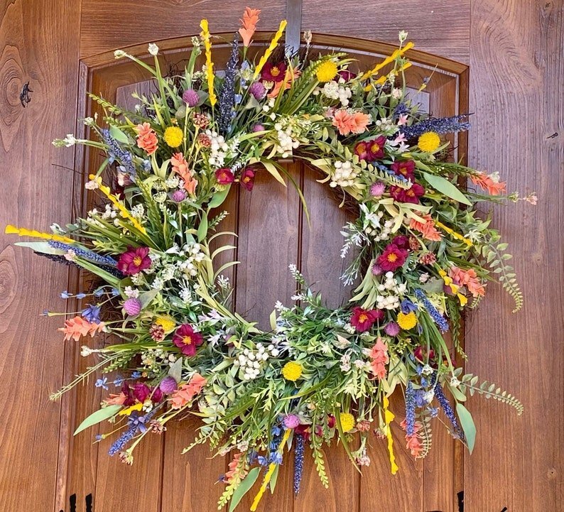 Texas Wildflower wreath BEST SELLER