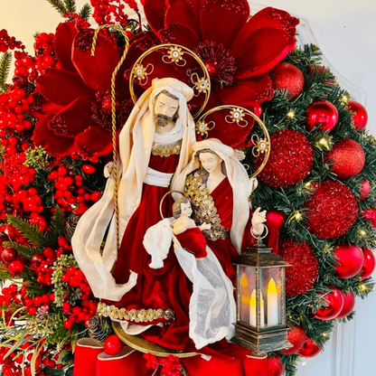 Sacred Christmas Wreath